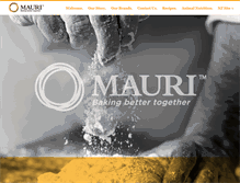 Tablet Screenshot of maurianz.com